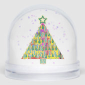 Arbre de Noël Décoré Avec Étoile (Avant)