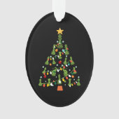 Arbre de Noël des échecs - King Queen Knight Rook (devant)