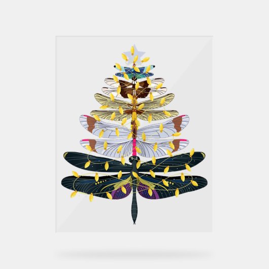 Arbre de Noël des libellules (Recto)