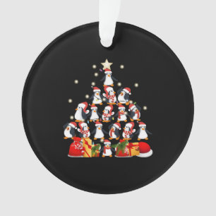 arbre de Noël des pingouins
