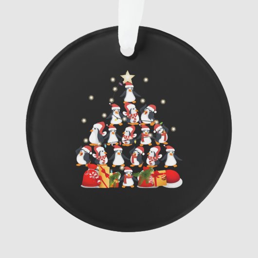 arbre de Noël des pingouins (devant)
