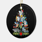 Arbre de Noël des requins Ornement Amateurs de req (Gauche)