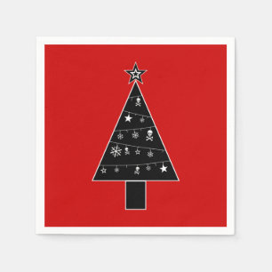 Arbre de Noël des serviettes en papier DOOM