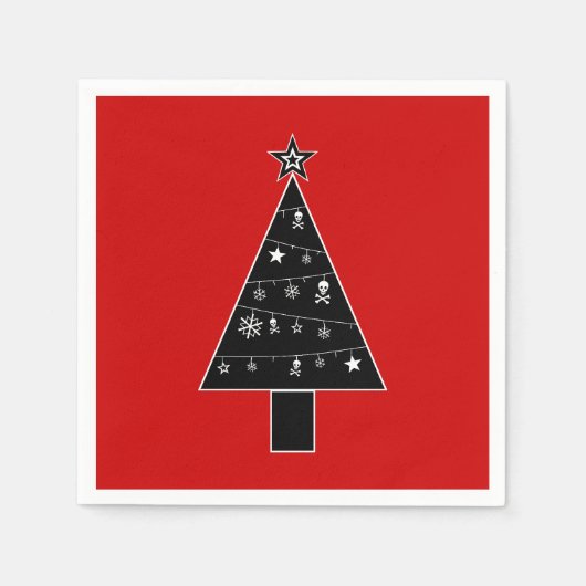Arbre de Noël des serviettes en papier DOOM (Devant)