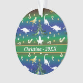 Arbre de Noël Dinosaur (devant)