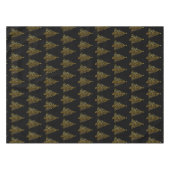 Arbre de Noël d'or - petite nappe (Devant (Horizontal))