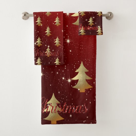 Arbre de Noël doré, Vacances de Noël (En situation)