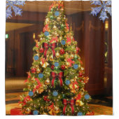 Arbre de Noël du rideau de douche (Devant)