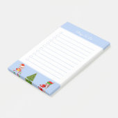 Arbre de Noël & Elfes Choses à faire Post-it Notes (Incliné)