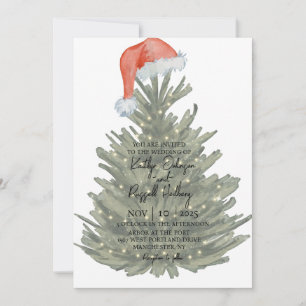 Arbre de Noël Faire-part de mariage