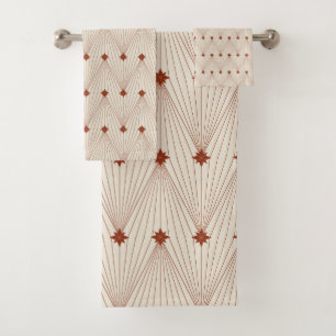 Arbre de Noël géométrique simple et élégant