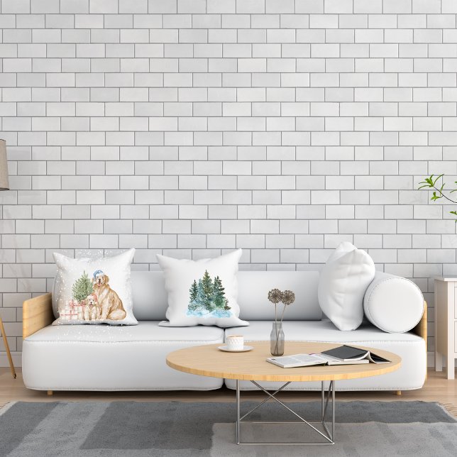 Arbre de Noël hiver Oreiller (Créateur téléchargé)