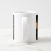 Arbre de Noël intérieur Jumbo Mug (Dos)