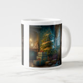 Arbre de Noël intérieur Jumbo Mug (Devant droit)