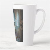 Arbre de Noël intérieur latte Mug (Droite)