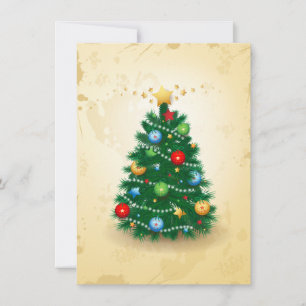 Arbre de Noël, invitation