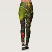 Arbre de Noël Leggings Red & Gold (Dos)