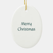 Arbre de Noël, lunatique, ornement (Dos)