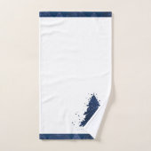 Arbre de Noël Moody | Classy Dark Navy Bleu (Serviette à main)