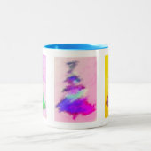 Arbre de Noël Mug Baby Blue Intérieur (Centre)