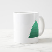 Arbre de Noël Mug de café géant (Devant droit)