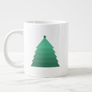 Arbre de Noël Mug de café géant