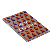 Arbre de Noël multicolore - Cahier (Côté Droit)