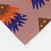 Arbre de Noël multicolore - Couverture en polaire (Coin)