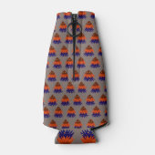 Arbre de Noël multicolore - Glacière de bouteille (Dos)