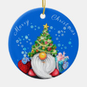 Arbre de Noël Ornements Gnome avec cadeaux (Devant)