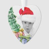 Arbre de Noël Photo personnalisée (devant)