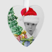 Arbre de Noël Photo personnalisée (devant)