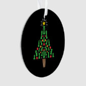 Arbre de Noël Pièce d'Échecs (devant)