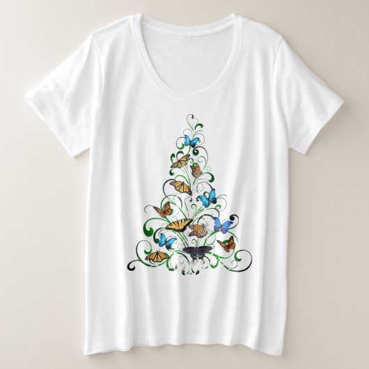 Arbre de Noël pour papillon d'adolescence (Design devant)