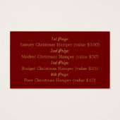 Arbre de Noël, Repas de Noël (Dos)