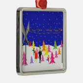 Arbre de Noël rétro Arbre de vacances Ornement (Droite)