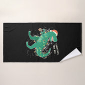 Arbre de Noël-Rex (Serviette de bain)
