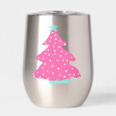 Arbre de Noël rose contemporain (Avant)