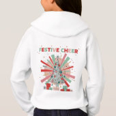 Arbre de Noël Rose et Menthe Rétro Fête Joyeuse (Dos)