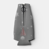 Arbre de Noël rouge et Glacière de bouteilles de s (Dos)