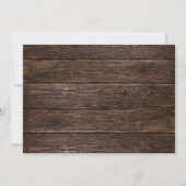 Arbre de Noël rustique 3 Photo & Lumières, Carte B (Dos)