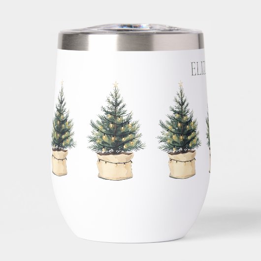 Arbre de Noël rustique minimal (Avant)