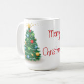 Arbre de Noël, tasse (Devant gauche)