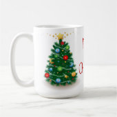 Arbre de Noël, tasse (Gauche)