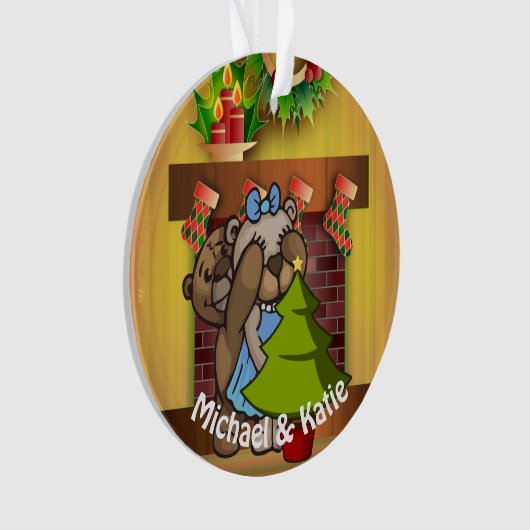 Arbre de Noël Teddy Bear Surprise (devant)