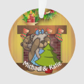 Arbre de Noël Teddy Bear Surprise (devant)