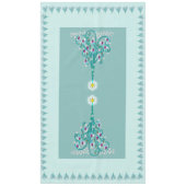 Arbre de Noël tourbillonnant 60" x 104" Nappe (Devant)