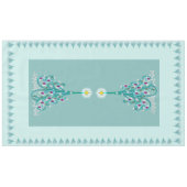 Arbre de Noël tourbillonnant 60" x 104" Nappe (Devant (Horizontal))