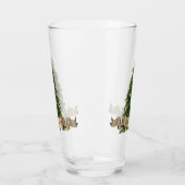 Arbre de Noël Verre Festif Personnalisé (Gauche)