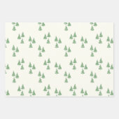 Arbre de Noël vert et Feuilles de vacances botaniq (Devant)